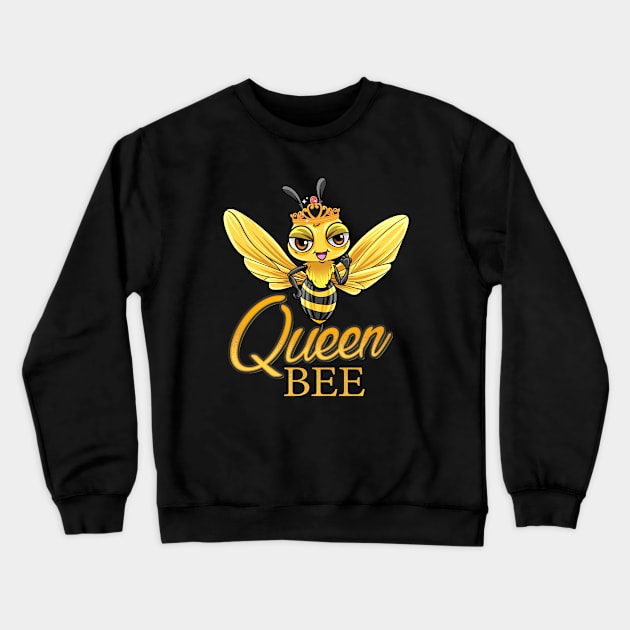 Queen Bee Crewneck Sweatshirt by BDAZ